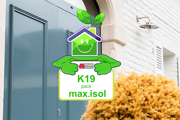 Pack Max.isol k 19 - Avec une valeur K recor